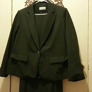 Gray Calvin Klein suit (Plus Size)