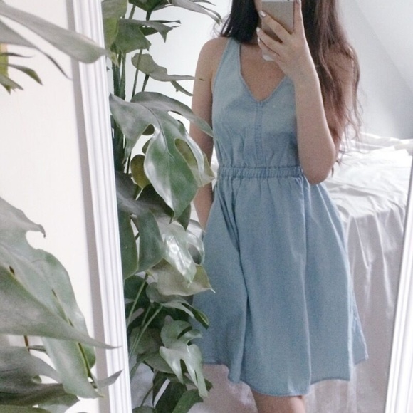 denim dress