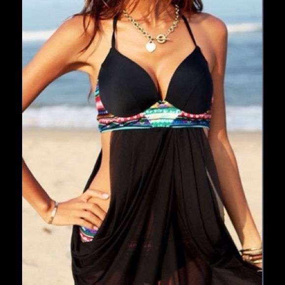 Gorgeous bikini with attached coverup