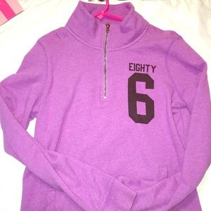 VS pink half zip up!