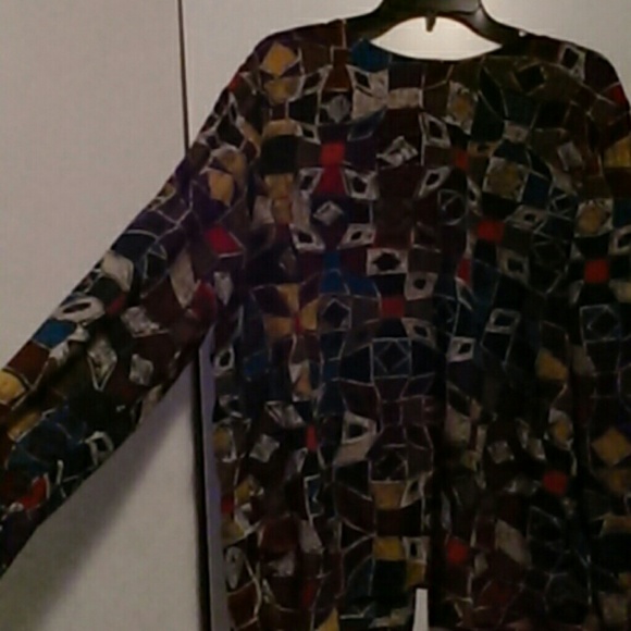 ❤💙Colorful blouse - Picture 3 of 3