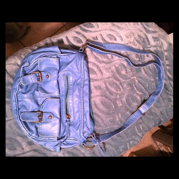 Mossimo blue small purse NWOT