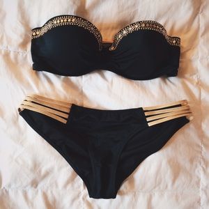 Victoria's Secret swimsuit push-up bandeau
