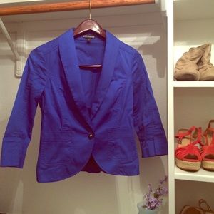 Blue blazer