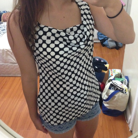 droopy neckline top
