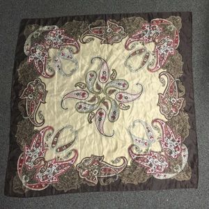 Silk Paisley Scarf