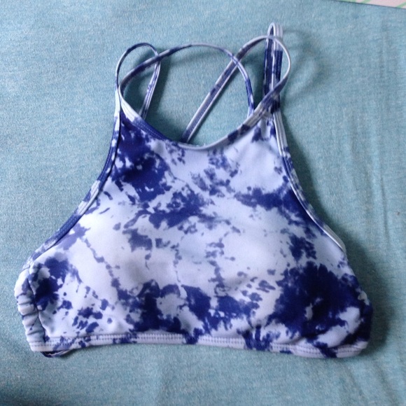Frankie's bikini blue bikini top - Picture 1 of 3