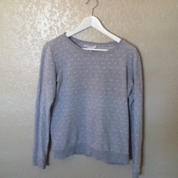 Gray Polkadot Sweater