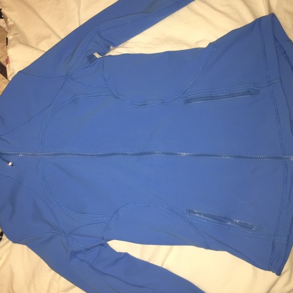 Royal blue lulu jacket.
