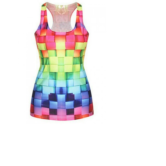 Multicolored tank top