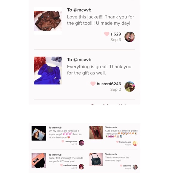 💭Some testimonials and reviews on my closet 💭 - Picture 4 of 4