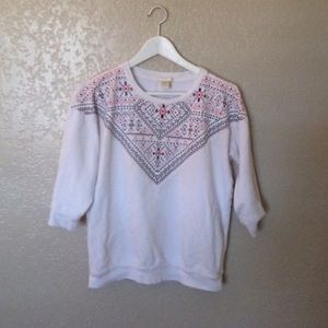 Tribal Print Sweater