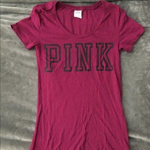 Maroon PINK tee