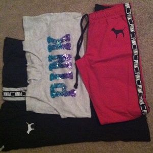 Pink Victoria secret bundle