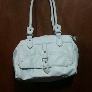 White purse