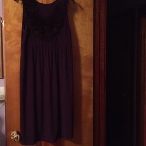 Purple semi formal dress