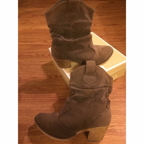 Grey Boots