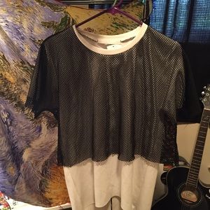Layered Fishnet Top
