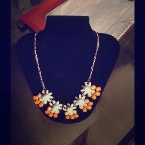 floral necklace