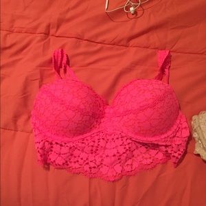 Vs pink bralette