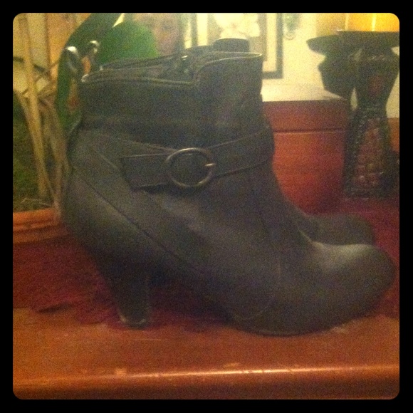 Grey Boots