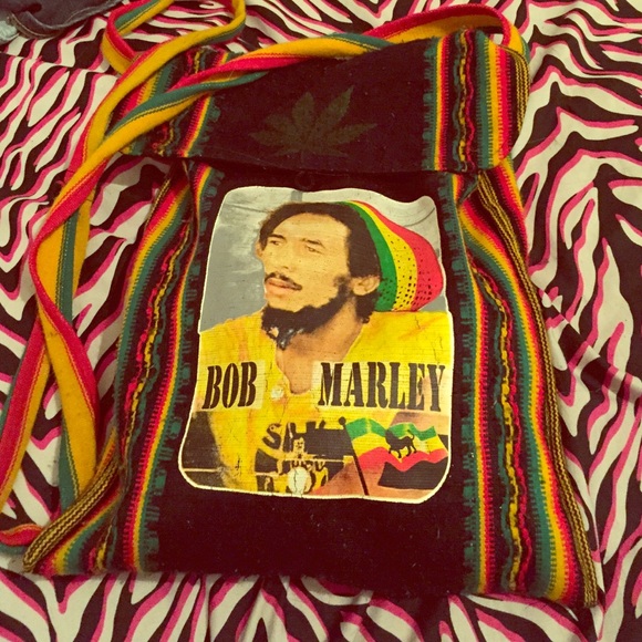 Rare bob Marley messenger bag🍁