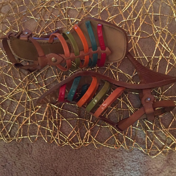 Multi-colored Prada Shoes