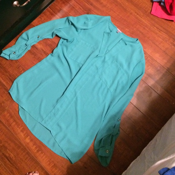 Turquoise Top