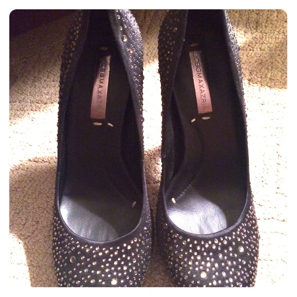 BCBG Black pumps with sparkles - Picture 1 of 3