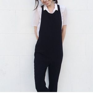 Zara black jumpsuit