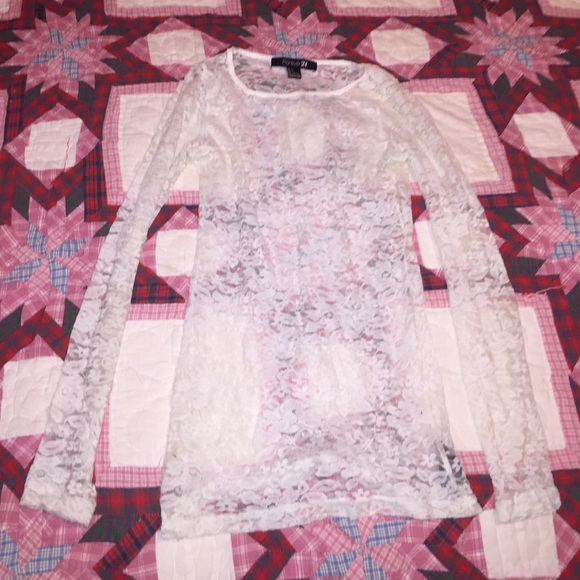 Lace shirt from forever 21 - Picture 1 of 1