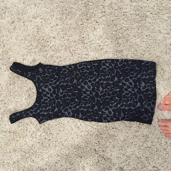Cheetah printed dress
