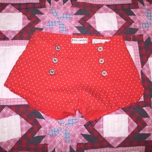 High rise short short from pacsun bullhead black