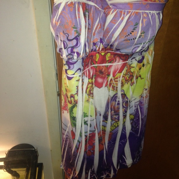Colorful sundress.