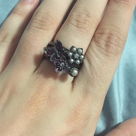 Juicy couture 3 piece ring