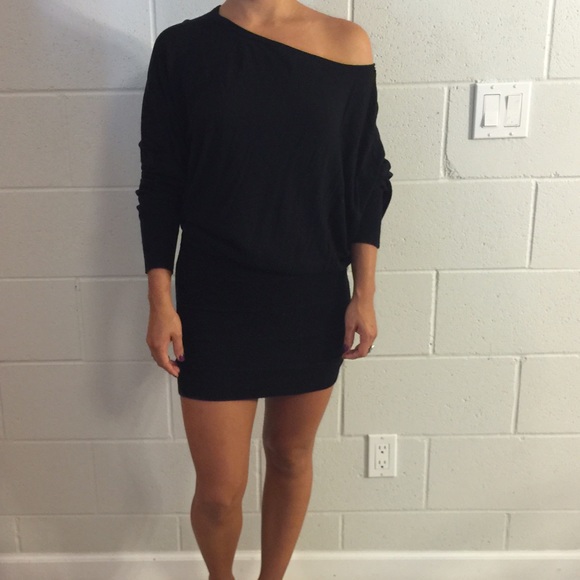 BCBG off the shoulder dress