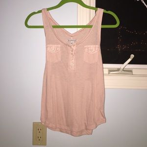 American Eagle Outfitters salmon tank top
