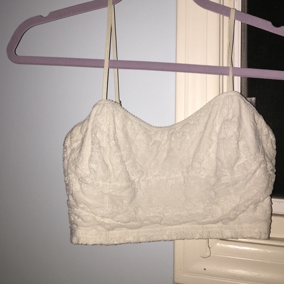 Nordstrom Frenchi white bralette