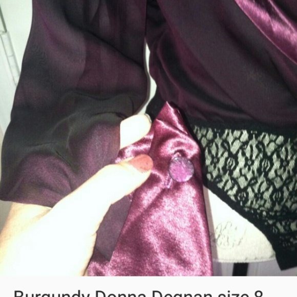 Burgundy Donna Degan - Picture 3 of 3