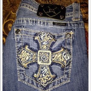 Trade for @nana3dh 2 pair of Miss Me Jeans