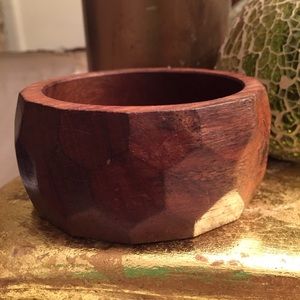 ANN TAYLOR SOLID WOOD BANGLE!
