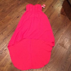 Pink maxi dress