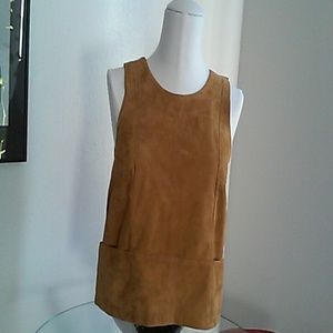 Hm suede front top
