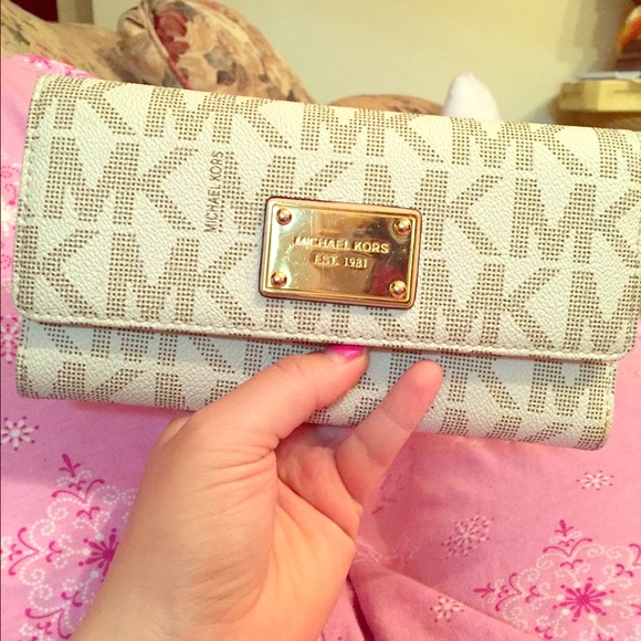 Michael Kors flip wallet