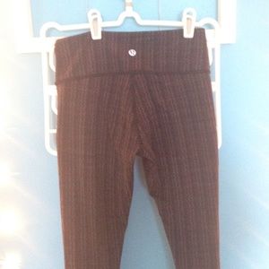Lululemon zig zag leggings size 4