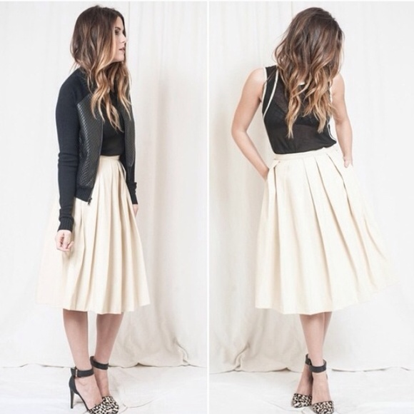 blaque label Dresses & Skirts - Blaque Label Vegan Leather Skirt