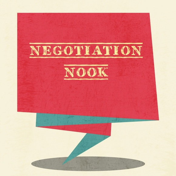 Let's negotiate here