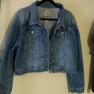 Distressed Jean Jacket