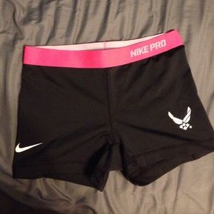 United States Air Force Nike Pro shorts
