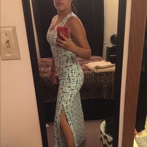 Guess Printed maxi dress NWOT